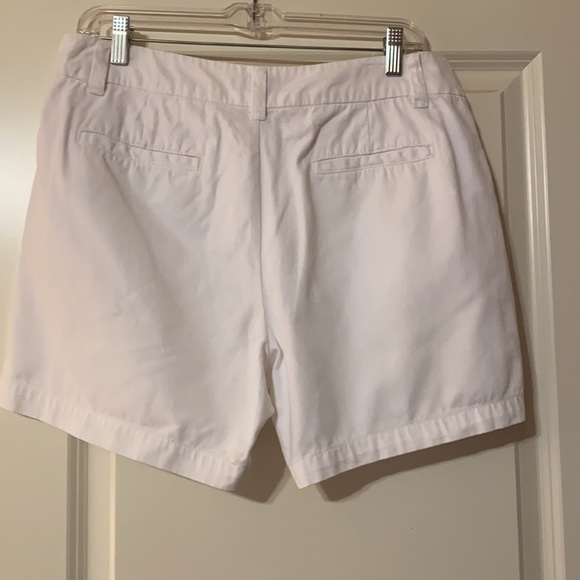 Merona White Twill Shorts Size 10 - Picture 2 of 3